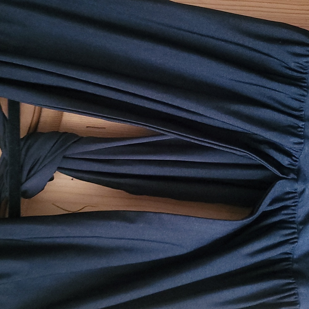 Reverse High/Low Halter Dress - Picture 2 of 6